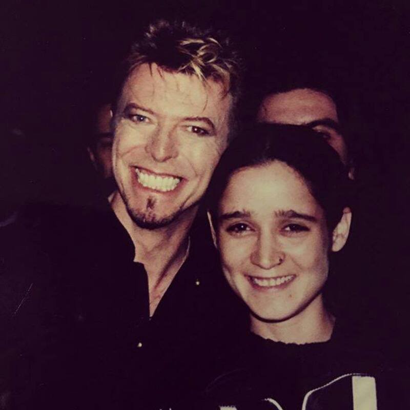 David Bowie y Julieta Venegas
