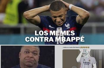 Euro 2020: Memes contra Mbappé tras eliminación de Francia