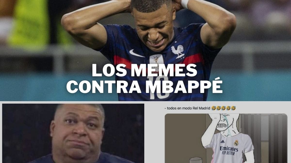 Euro 2020: Memes contra Mbappé tras eliminación de Francia