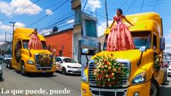 VIDEO | “La que puede, puede y soporten”: Quinceañera llega a su fiesta en tráiler