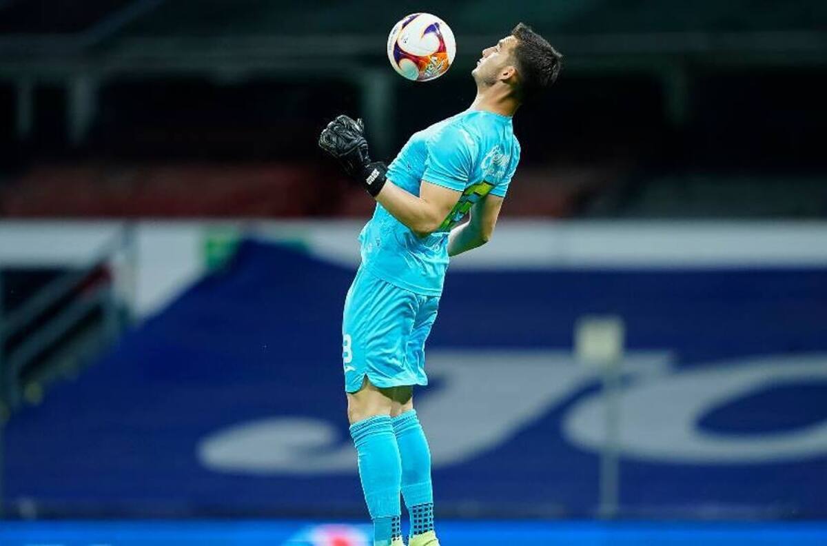 Sebastián Jurado: “Estoy feliz, ya que fue la primera vez que me tocó jugar en el Estadio Azteca”