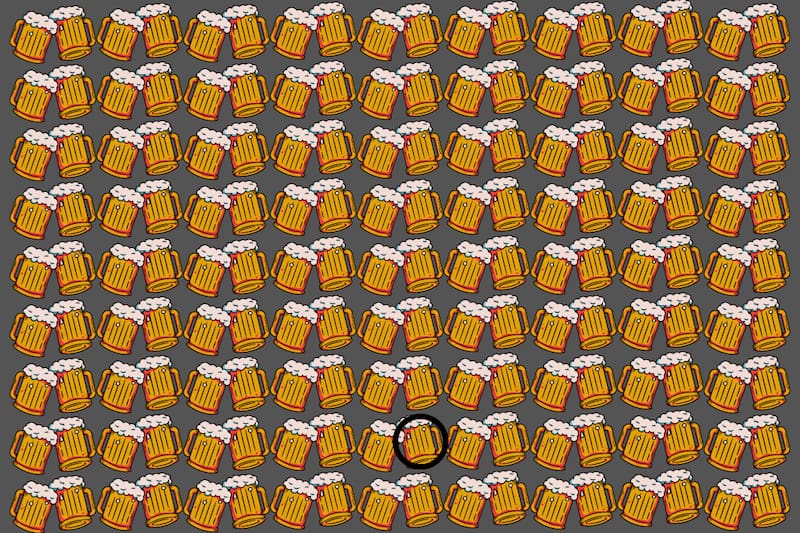 ¡Esta era la cerveza diferente!