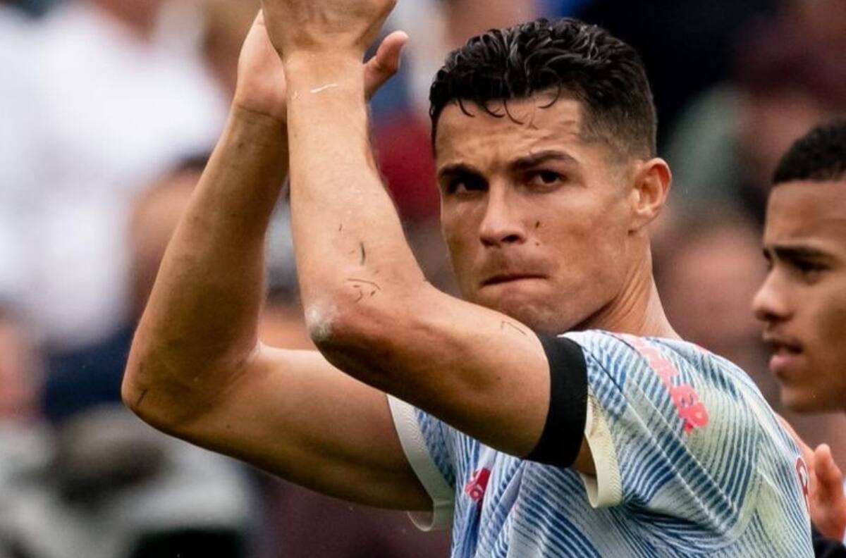 Cristiano Ronaldo mandó un mensaje al técnico del Manchester United