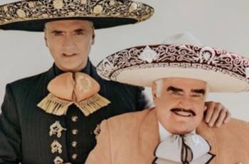 Alejandro Fernández "no ha parado de llorar" por el estado de salud de su padre Vicente Fernández