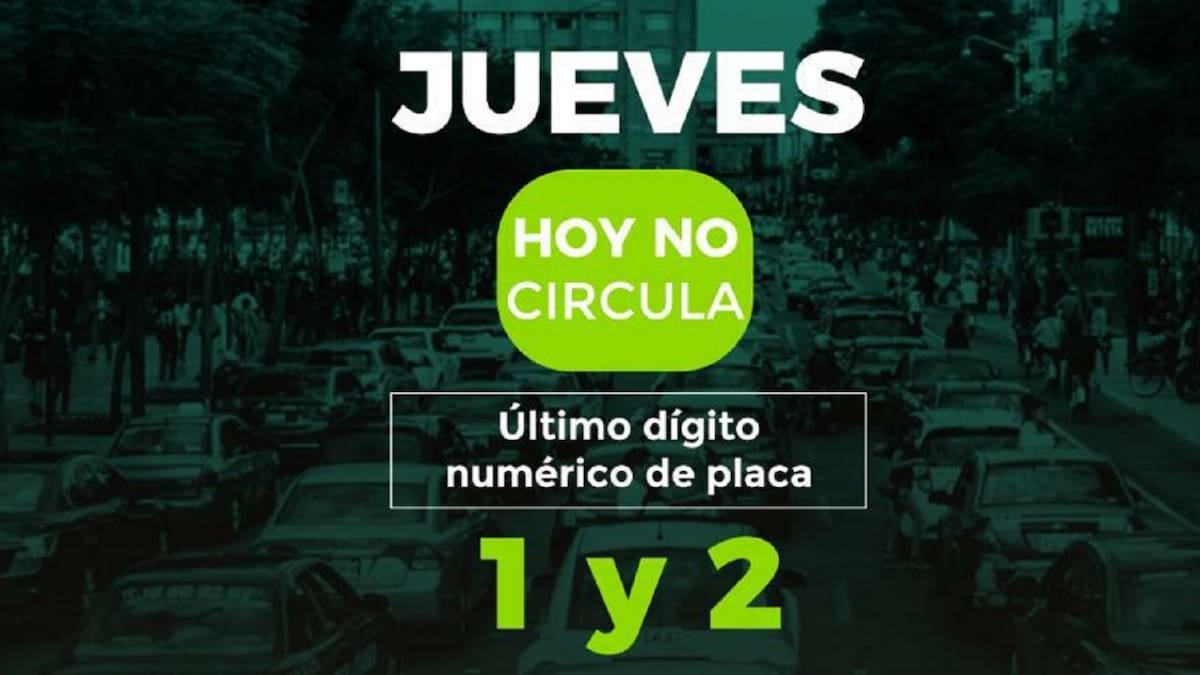 Hoy No Circula: CDMX y EDOMEX este 15 de julio