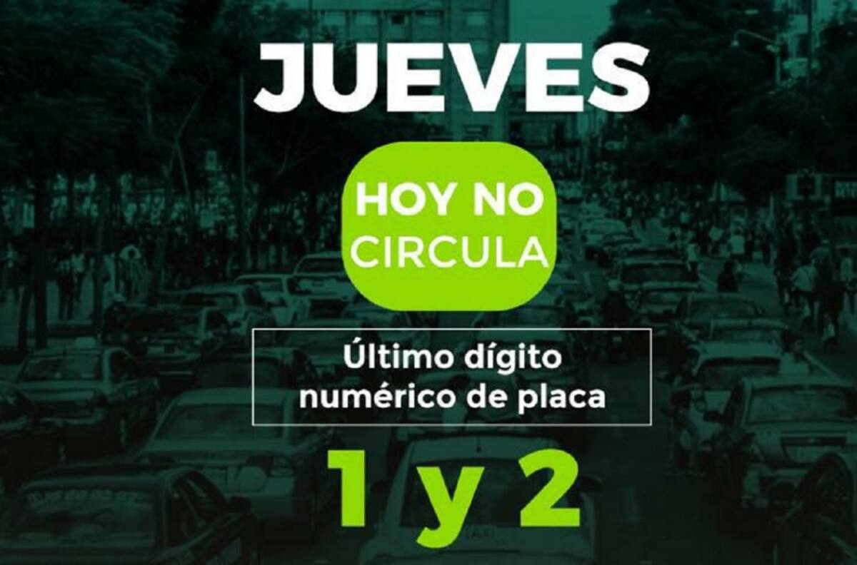 Hoy No Circula: CDMX y EDOMEX este 15 de julio