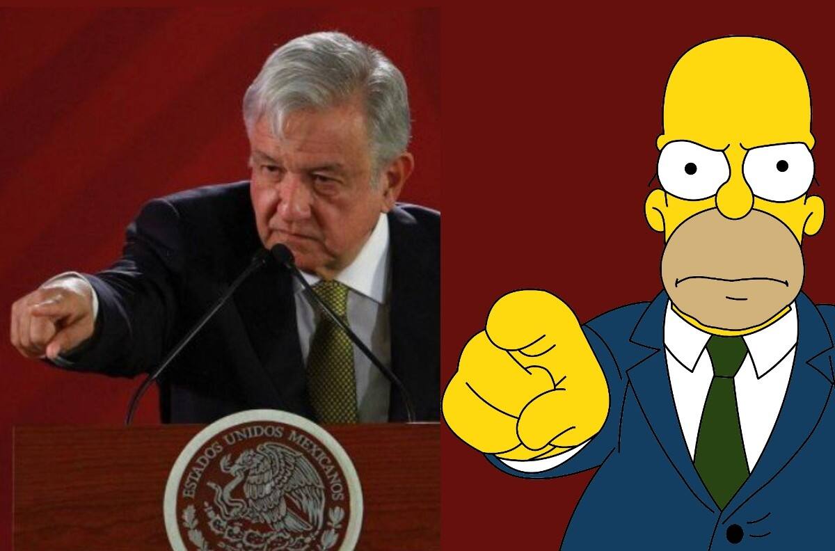Paralelismos cinematográficos: Los cuatro años de AMLO en escenas de Los Simpson