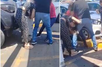 VIDEO | Mujer descubre infidelidad y golpea a la amante: “decías que no y andas con mi marido”
