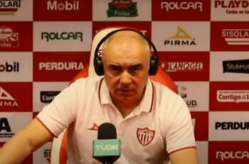 Guillermo Vázquez: "El equipo salió con la idea de ganar, eso que quede bien claro"