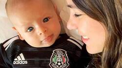 Aislinn Derbez muestra video de Noah, hijo del "Chicharito" Hernández, con disfraz de Picapiedra