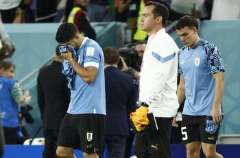 VIDEO | Luis Suárez se despide de las Copas del Mundo con lágrimas en los ojos