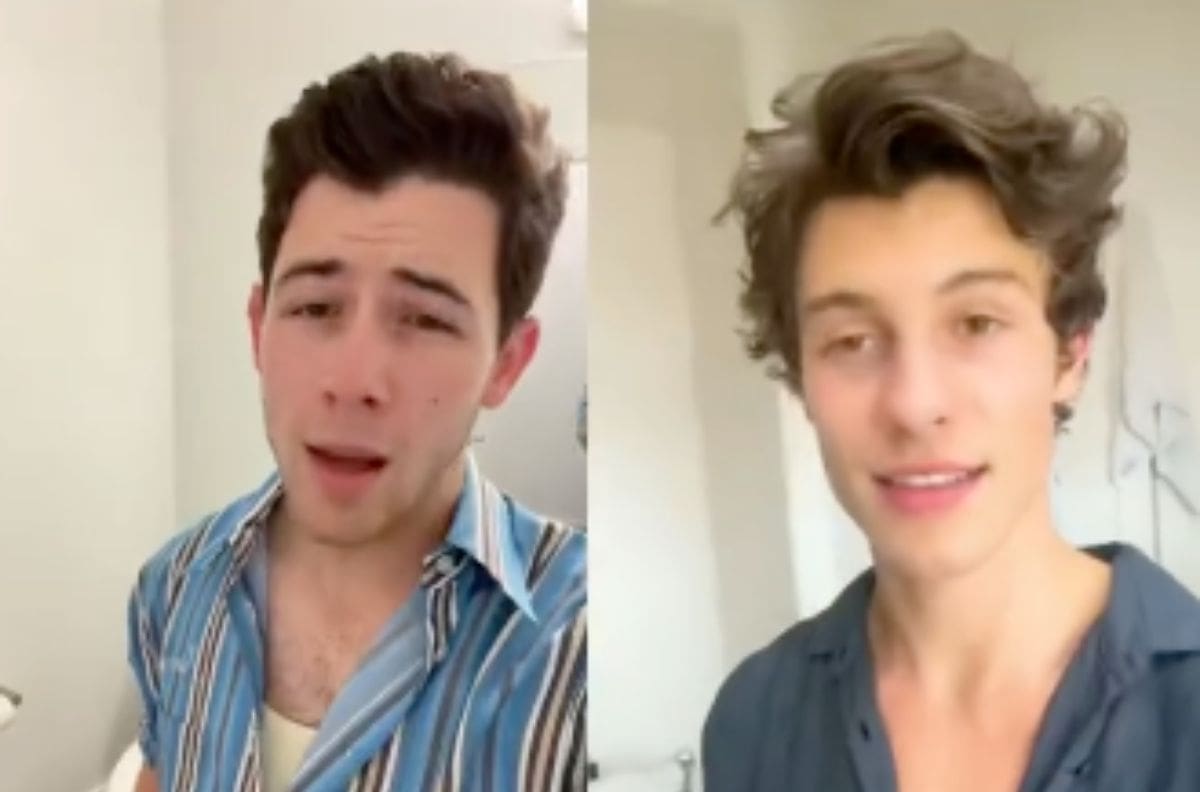 Nick Jonas imita a la perfección a Shawn Mendes cantando en el baño