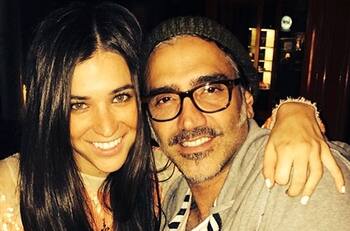 Novia de Alejandro Fernández le escribió este mensaje de amor a don Chente