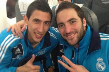 Higuaín aseguró que la competencia en el Real Madrid fue brutal con Kaka y Benzema