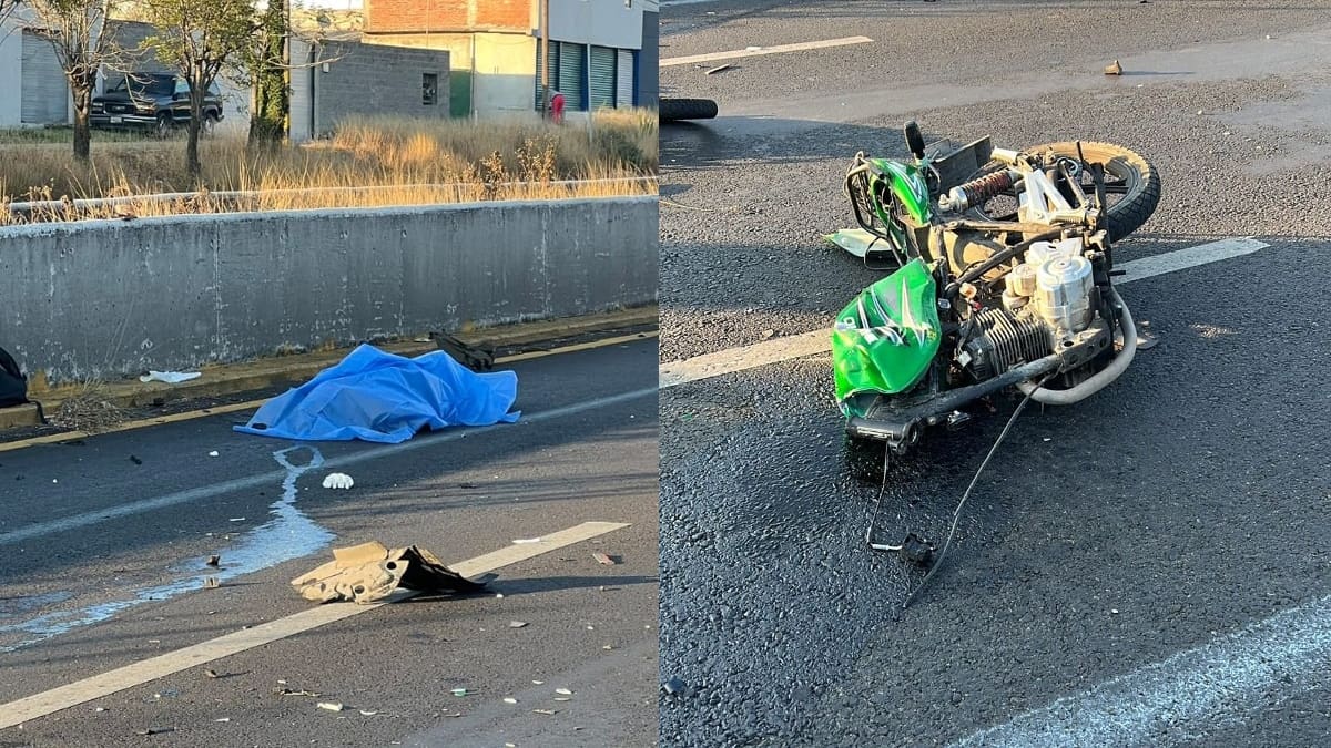 Se busca a la familia del motociclista que perdió la vida en la Recta Cholula