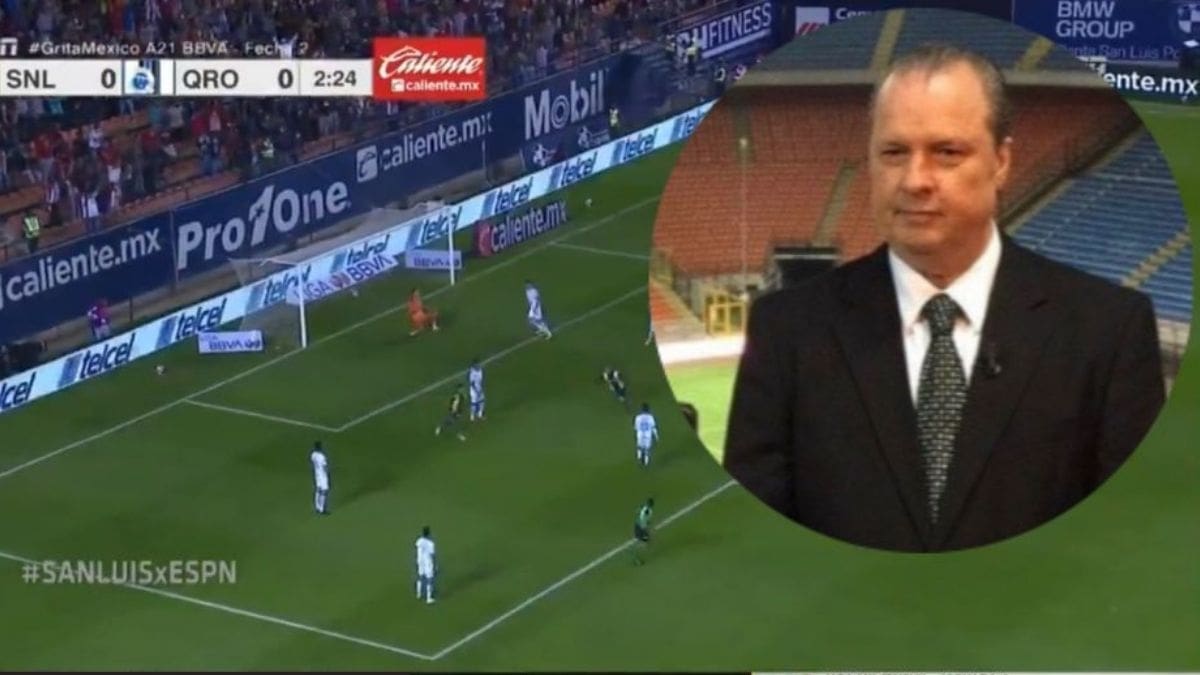 VIDEO: Gómez Junco se queda solo e improvisa narración