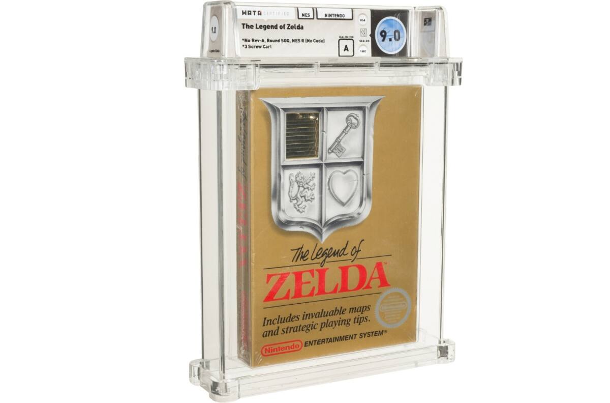 Se vendió copia de videojuego de Zelda en más de 17 millones de pesos