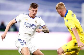 Real Madrid cierra su participación del 2021 con un empate con el Cádiz