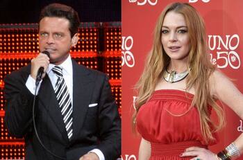 ¿Real o falso?: Afirman que Luis Miguel mantuvo una relación secreta con Lindsay Lohan