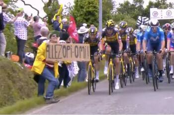 Tour de Francia retiró demanda contra mujer que provocó accidente