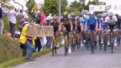 Tour de Francia retiró demanda contra mujer que provocó accidente