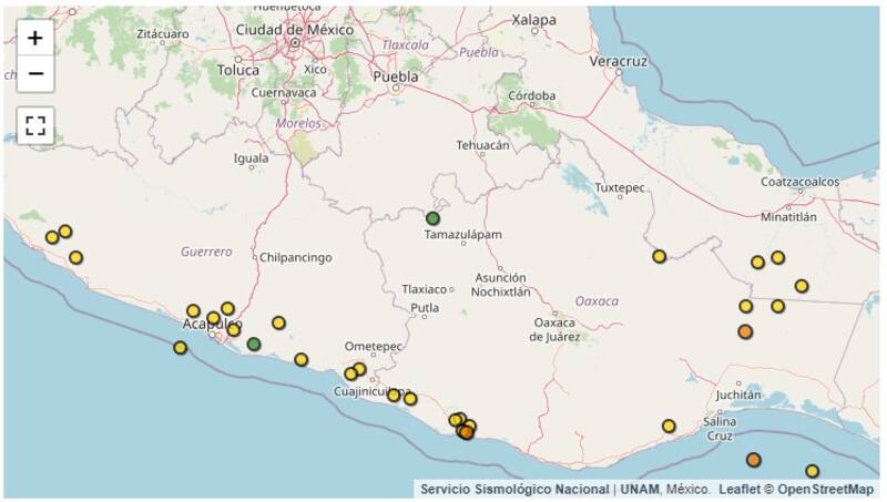 México es uno de los países con mayor registro de sismos en América.