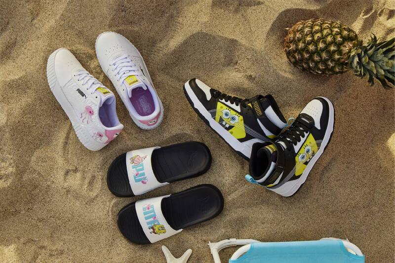 Colección de PUMA y Bob Esponja.