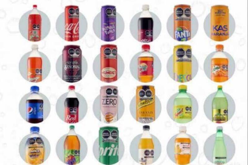 La Profeco analizó varias marcas de refresco que no son aptas para consumo infantil.