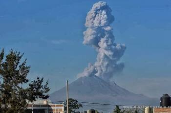 VIDEO | Volcán Popocatépetl presenta actividad continua en las últimas 24 horas