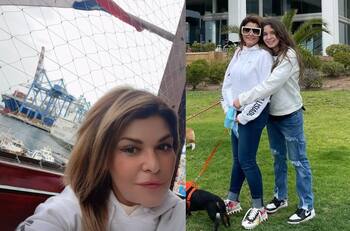 Itatí Cantoral está feliz trabajando en Chile acompañada de su hija