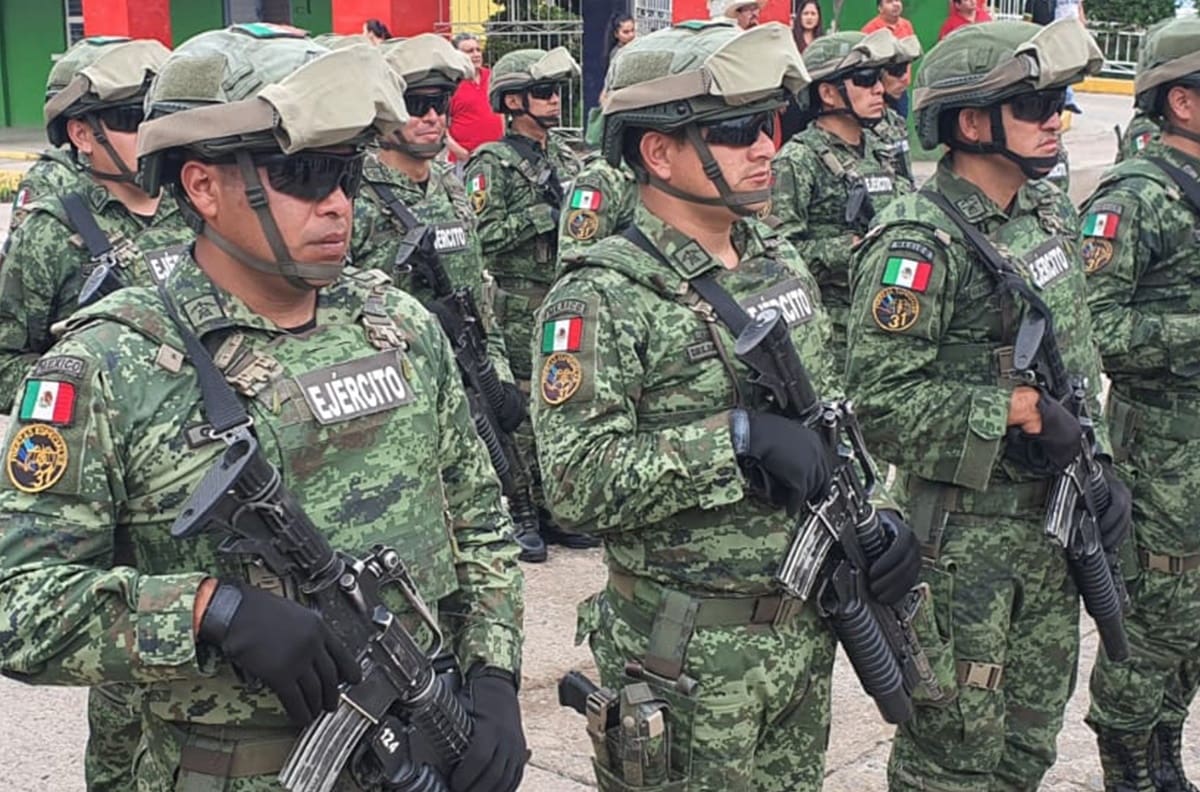 Soldado murió al ser enterrado con vida en un entrenamiento militar en Mexicali