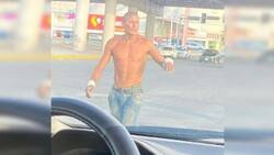 VIRAL | Limpia parabrisas causa furor en redes sociales por sus músculos