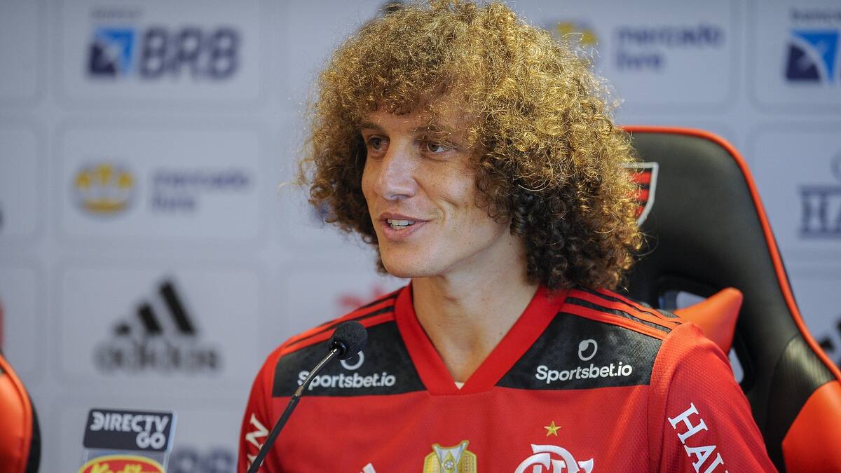 David Luiz es presentado como nuevo jugador del Flamengo de Brasil