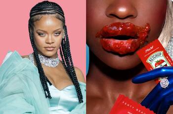 'Ketchup or Makeup': La nueva línea de maquillaje de Rihanna junto a MSCHF