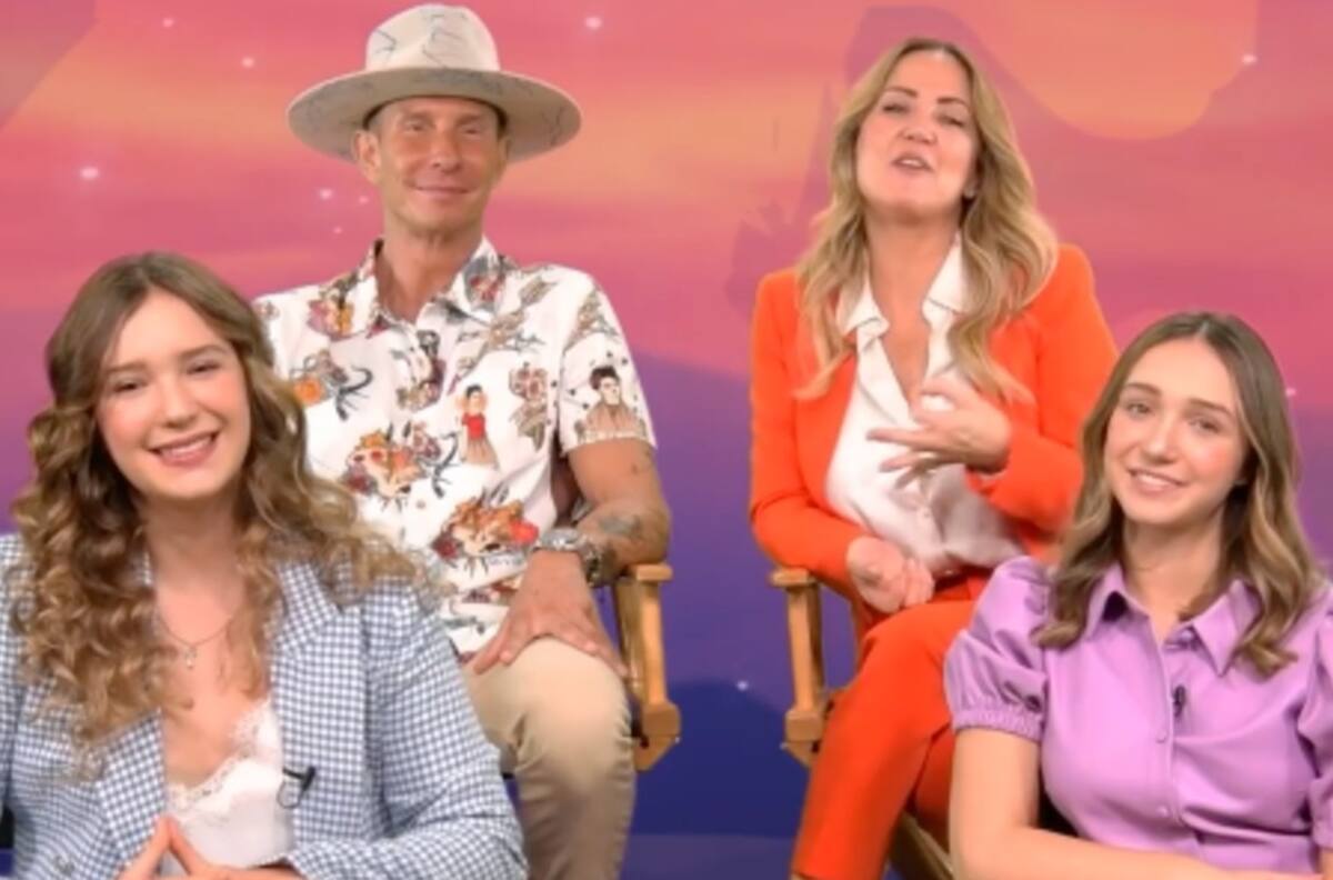 Familia Rubín Legarreta dio voz a la cinta "Spirit" y están encantados