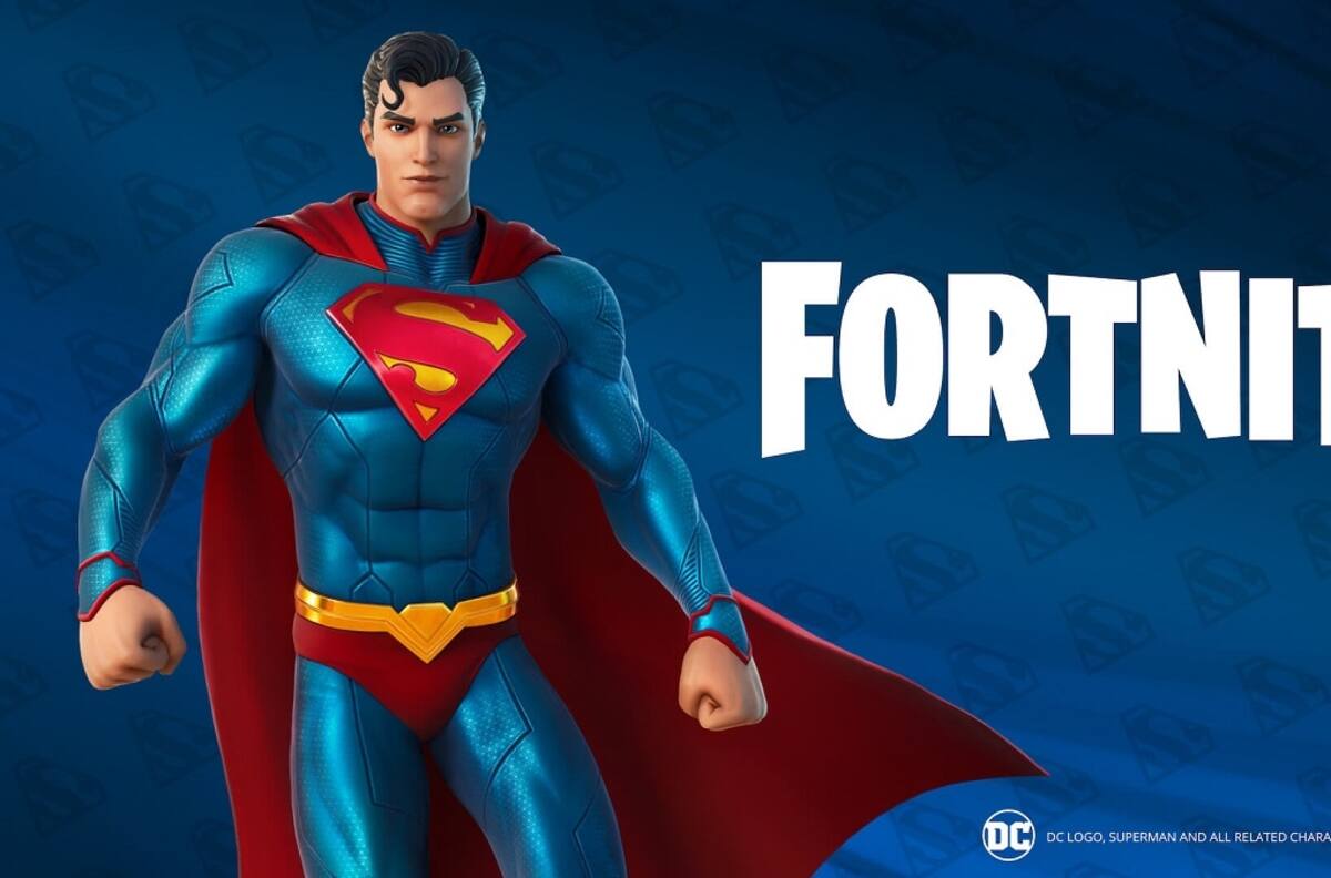 ¡Superman arriba a la isla de Fornite!