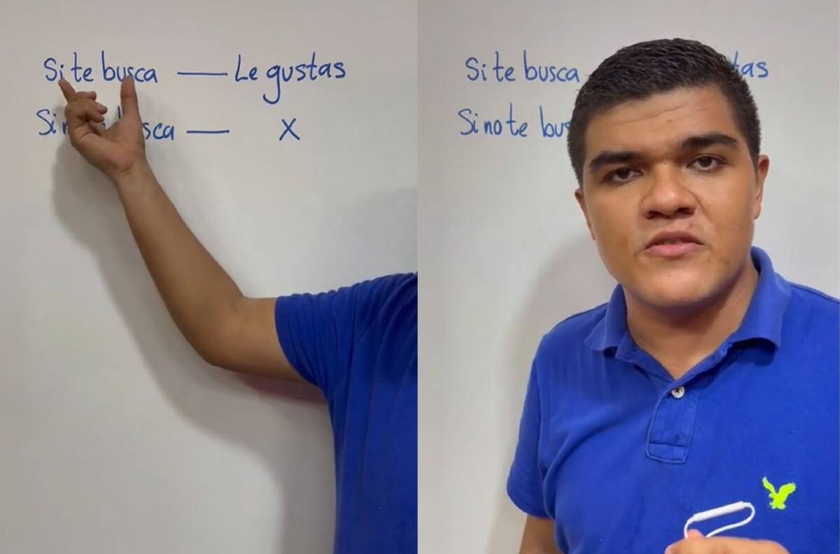 VIDEO: ¿Le gustas o no? Profesor de matemáticas hace una ecuación para saber si le gustas a alguien