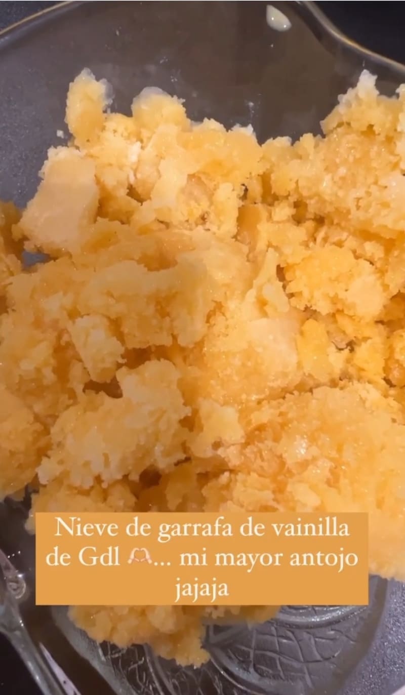 La modelo tapatía compartió el mayor antojo en su segundo embarazo.