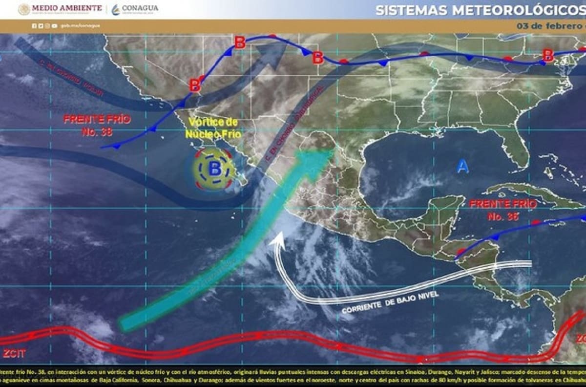 Pronóstico climático para hoy viernes 26 de febrero para CDMX, Guadalajara y Monterrey