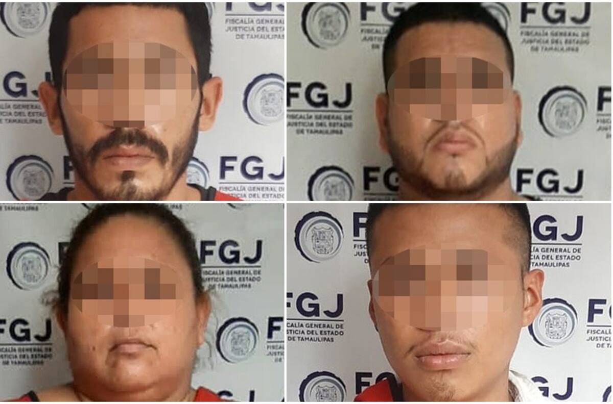 Procesan a cuatro personas por colocar narcomantas en Tamaulipas