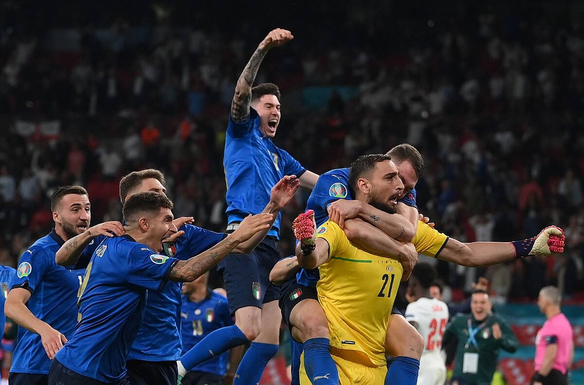 Italia hace historia al ganar la Eurocopa en penales frente a Inglaterra