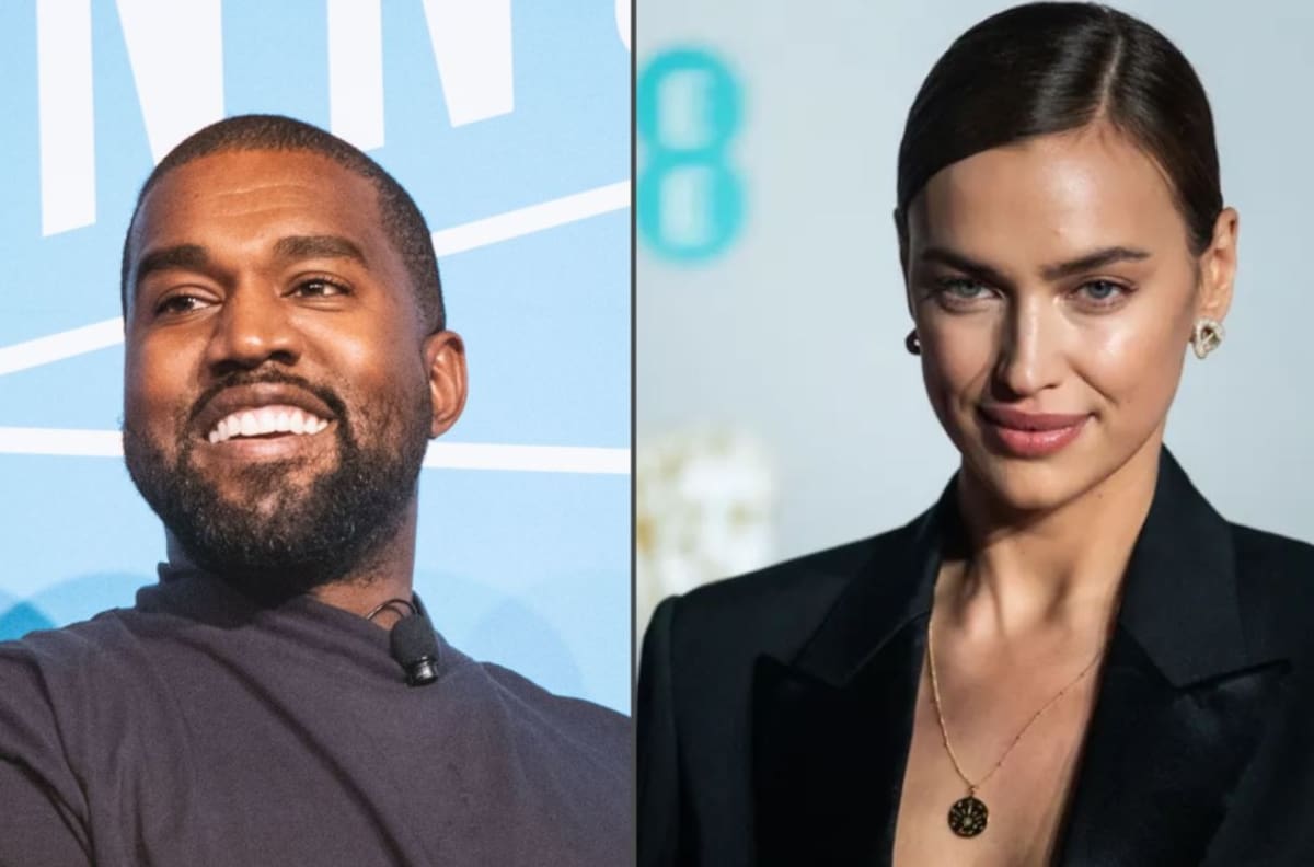 Kanye West se olvida de Kim Kardashian y estrena romance con Irina Shayk