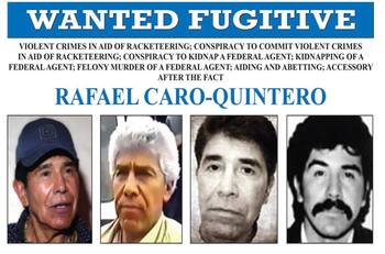 Capturan a Rafael Caro Quintero, estas son las razones por las que era buscado por la DEA y el FBI