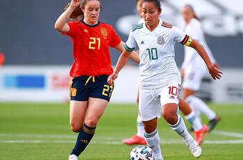 México femenil tuvo duro aprendizaje ante España