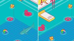 Acertijos visuales: Ubica las 7 diferencias en la alberca en menos de 10 segundos