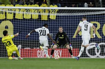 Real Madrid consiguió primer milagro de 2023 ante Villarreal