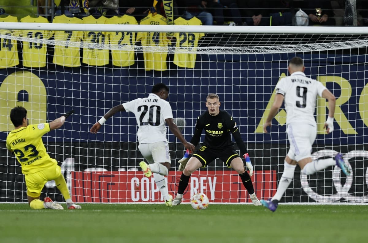 Real Madrid consiguió primer milagro de 2023 ante Villarreal