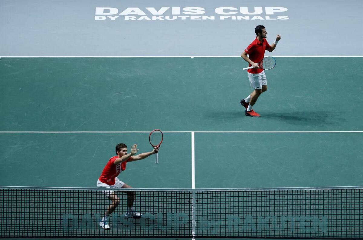 Croacia vence a Serbia de Novak Djokovic y jugará la final de la Copa Davis
