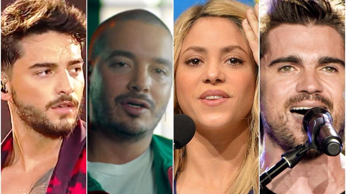 Estas son las reacciones de J Balvin, Shakira, Juanes y Maluma ante la crisis social que vive Colombia