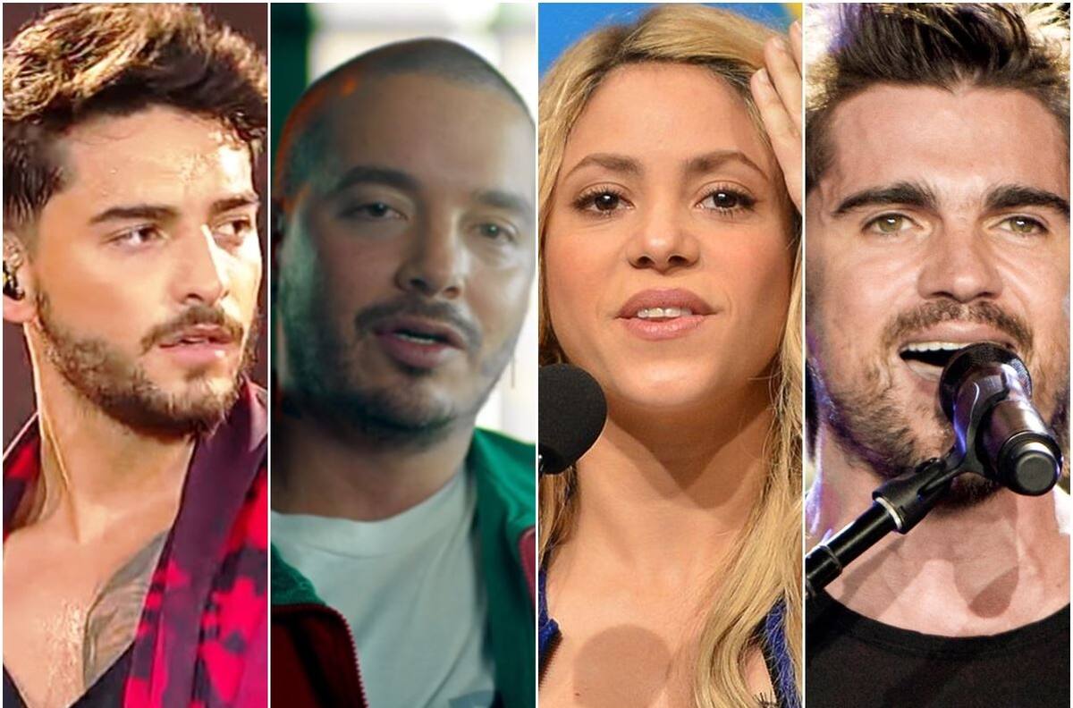 Estas son las reacciones de J Balvin, Shakira, Juanes y Maluma ante la crisis social que vive Colombia